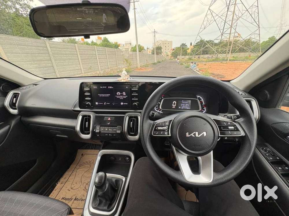 Kia Sonet Htk Plus 1.0 Turbo Imt  Black  First Owner  Only 9,500 Km