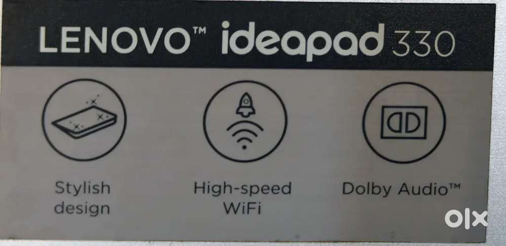 Lenovo IdeaPad 330 with 1TB hard disk and 4GB RAM