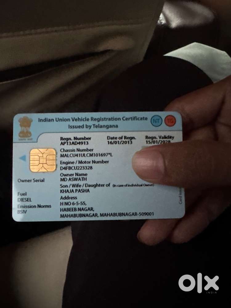 Verna Fludic 2012 Model 2013 Registation