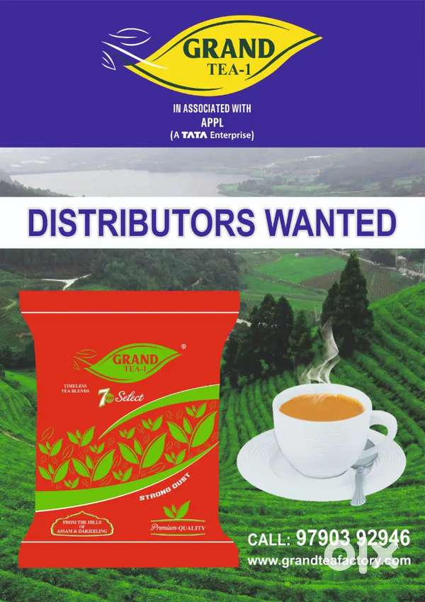 Commission Agent Wanted for Grand Tea Factory