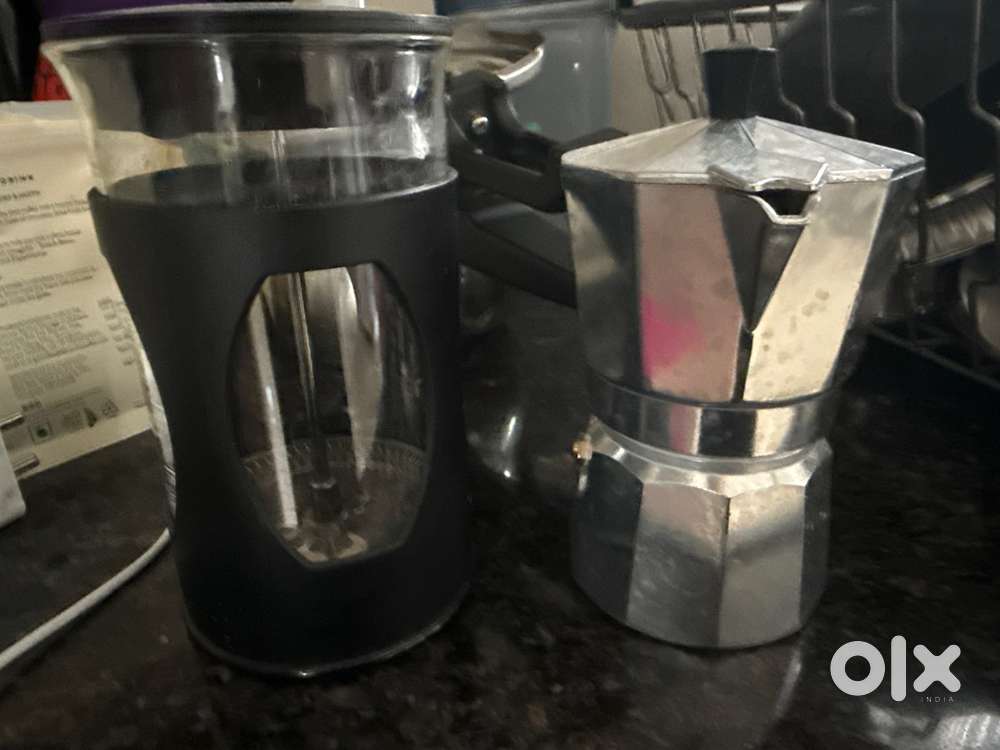 Moka pot and french press