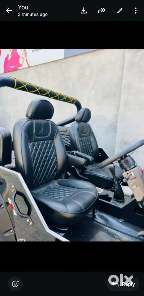 Restored Mahindra Jeep