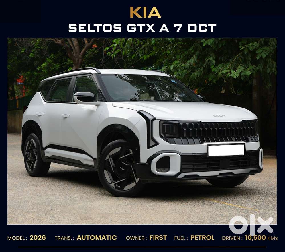 Kia Seltos Gtx Plus 1.5 Turbo Petrol Dct, 2026, Petrol