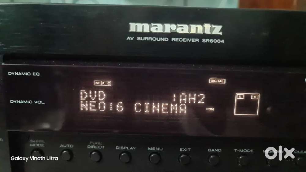 Marantz 9.1. Heavy.
