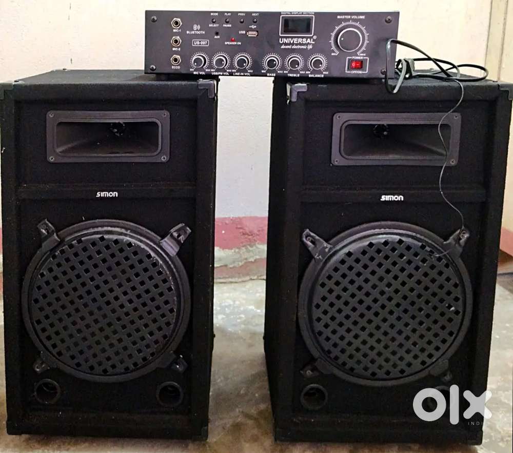Universal us-095 amplifier with 10 inch box