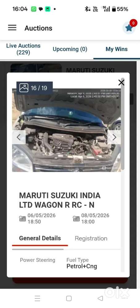 Maruti Suzuki Wagon R Flex Fuel 2022 Cng & Hybrids 10000 Km Driven