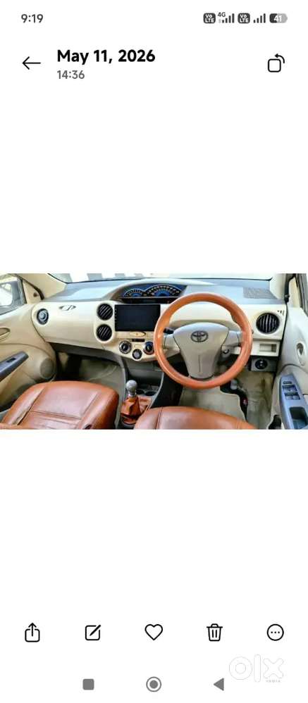 Toyota Etios Diesel 2016 Manual