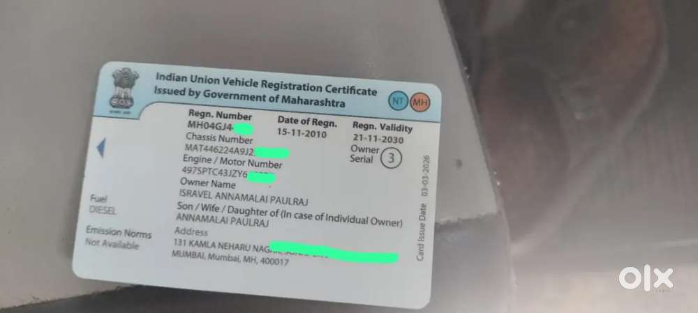 Tata Sumo Victa 2010 Diesel 31481 Km Driven