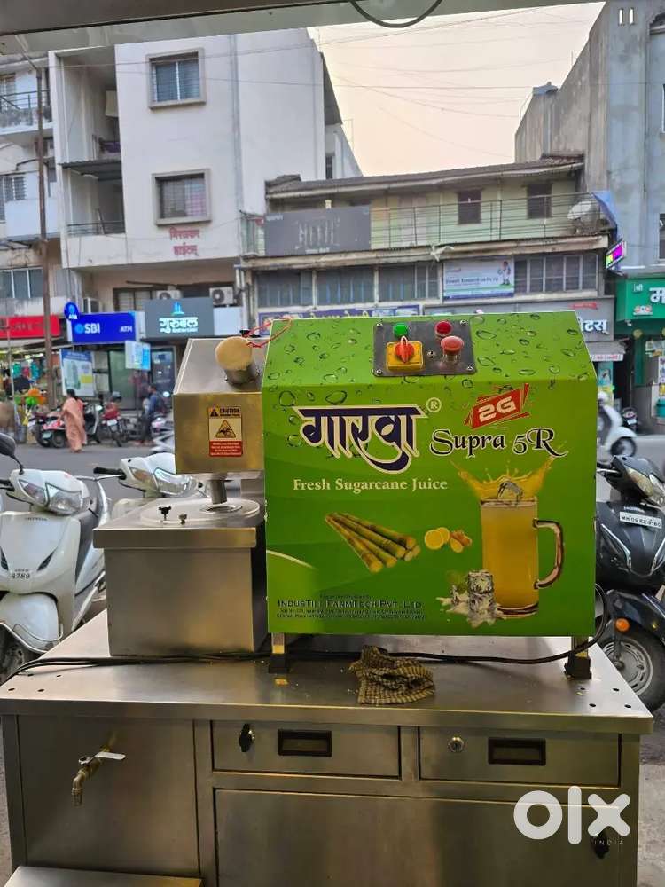 Gaarwa Supra Pro 2G 5 Roller Sugarcane Machine with Inbuilt Chiller