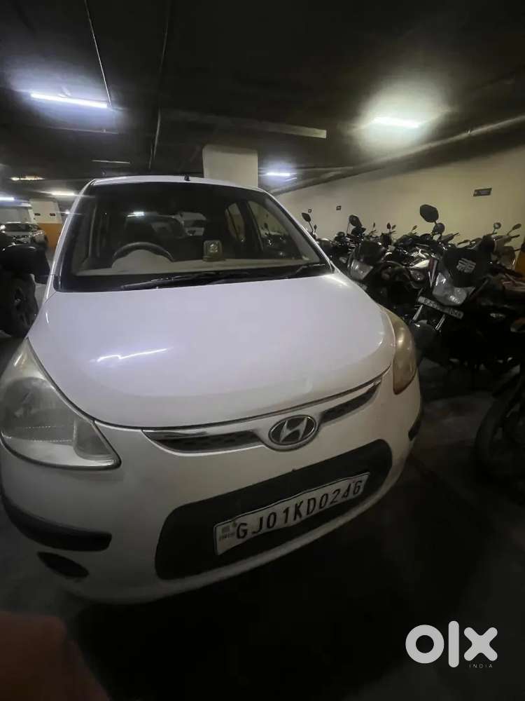 Hyundai I10 2010 Petrol Good Condition, White, Well Maintained
