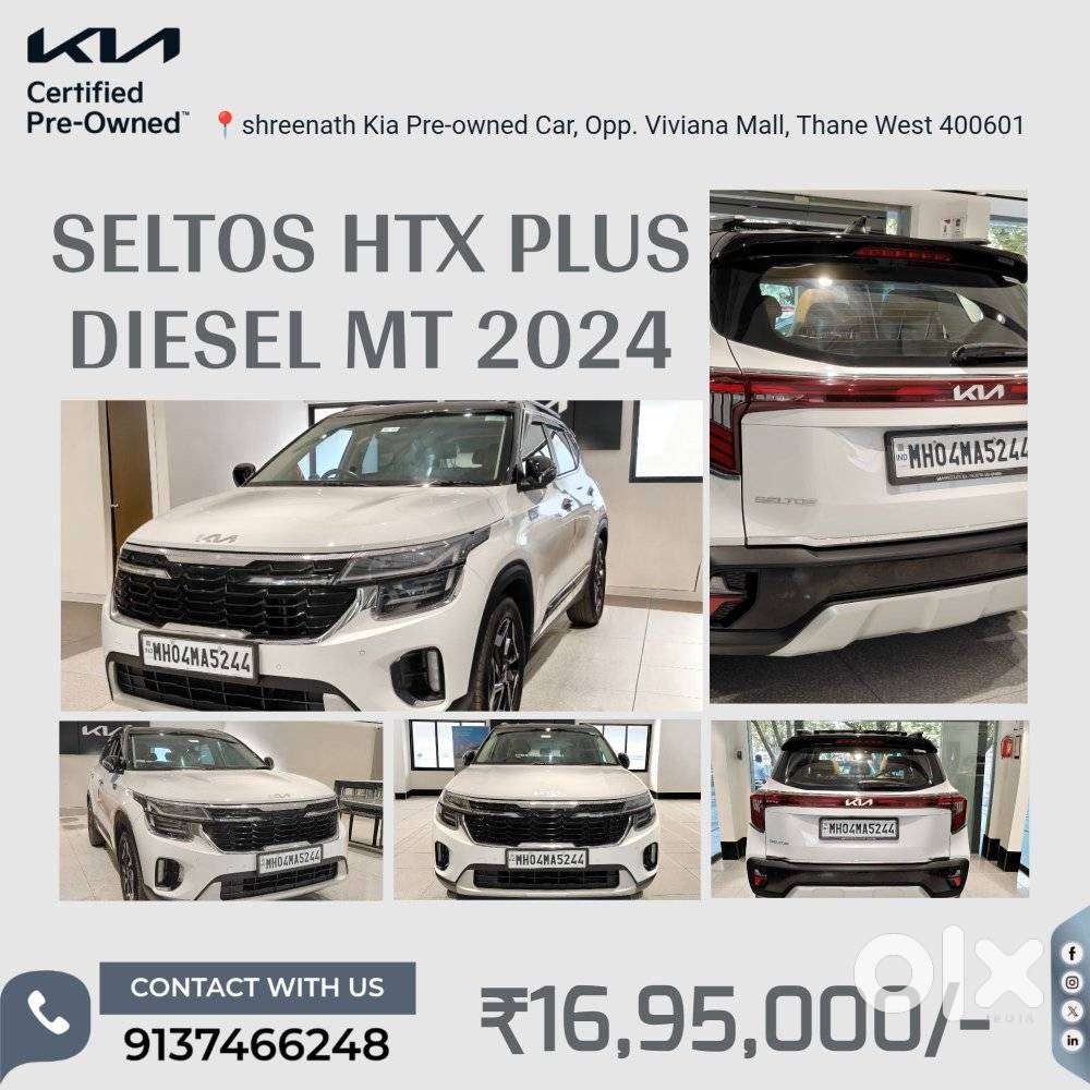 Kia Seltos D 1.5 Crdi Vgt Htx Plux, 2024, Diesel