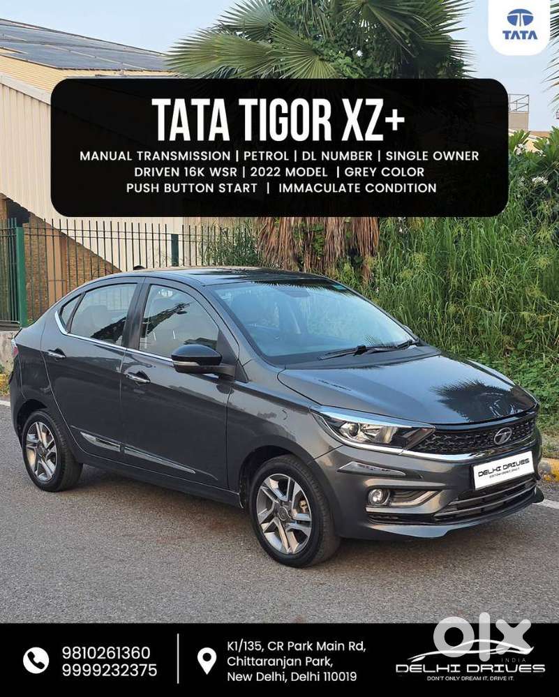 Tata Tigor 1.2 Revotron Xz Plus, 2022, Petrol