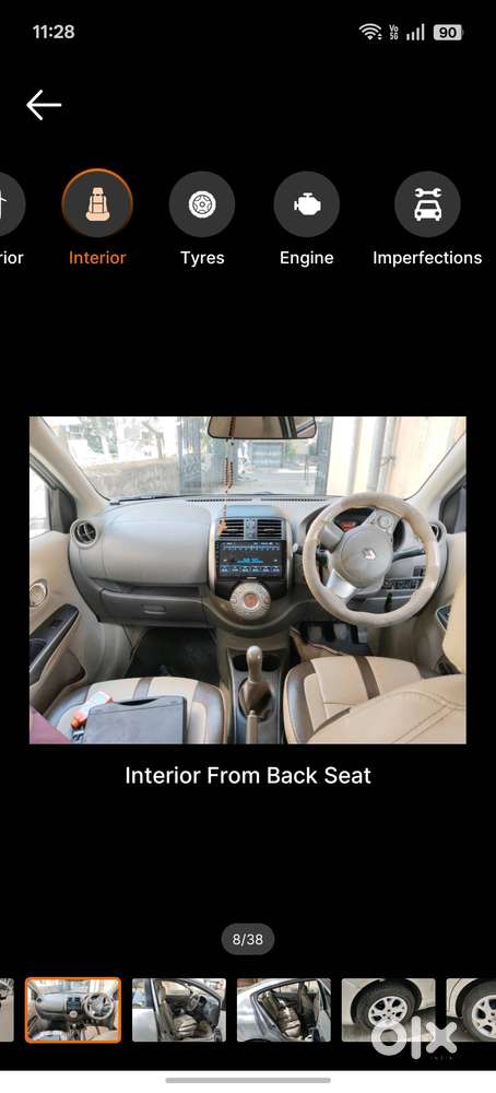 Well-maintained, Spacious Cng Car With Premium Woodman Smart Infotainm