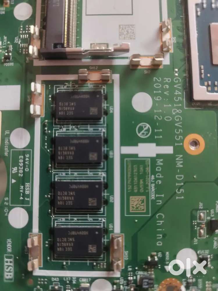Lenovo Motherboard NM-D151 AMD Athlon 3050U + 4GB - Untested