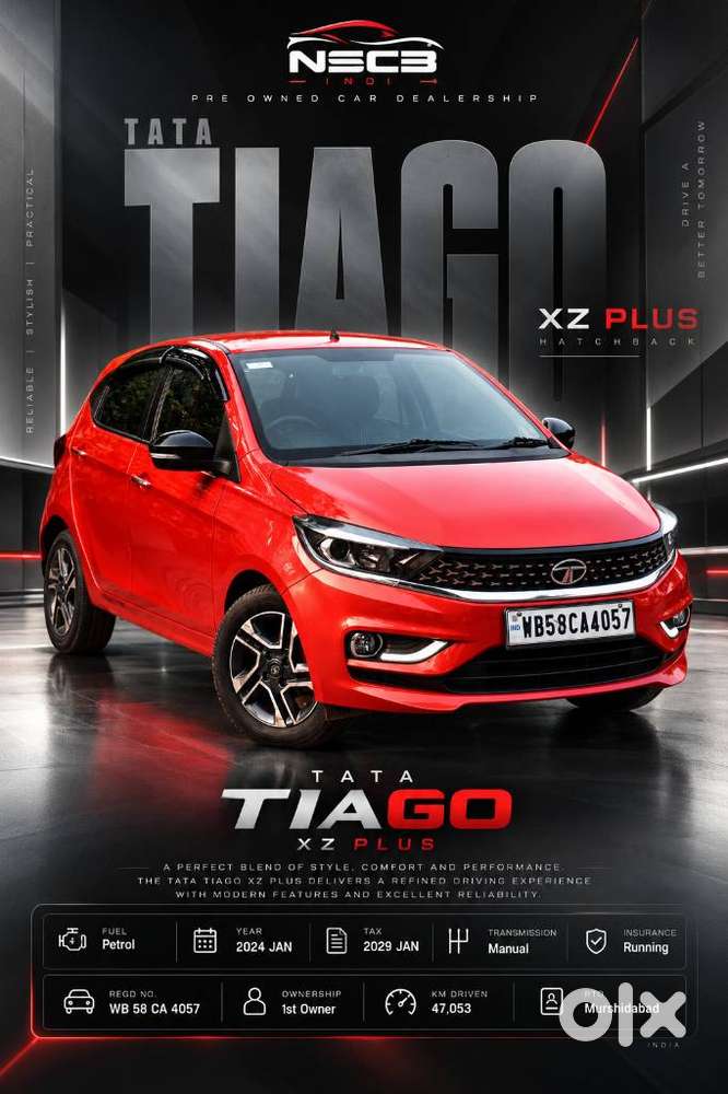 Tata Tiago, 2024, Petrol