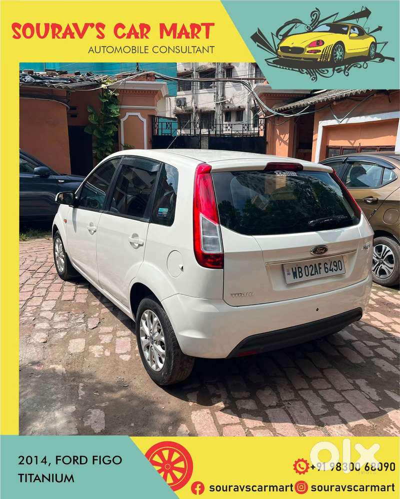 Ford Figo 1.2 Duratec Petrol Titanium, 2014, Petrol