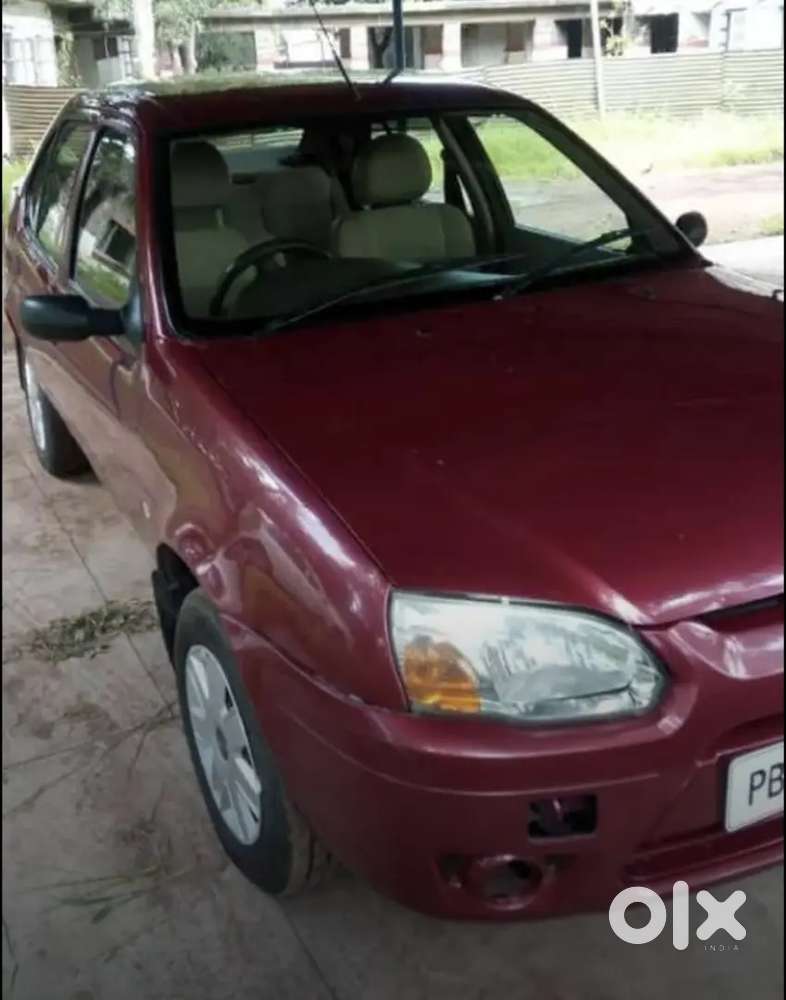 Ikon In Cherry Color In Wonderful Condition. Less Driven Punjab Number