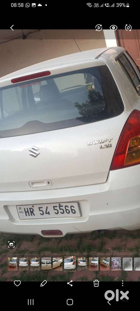 Maruti Swift Lxi Petrol White 2009