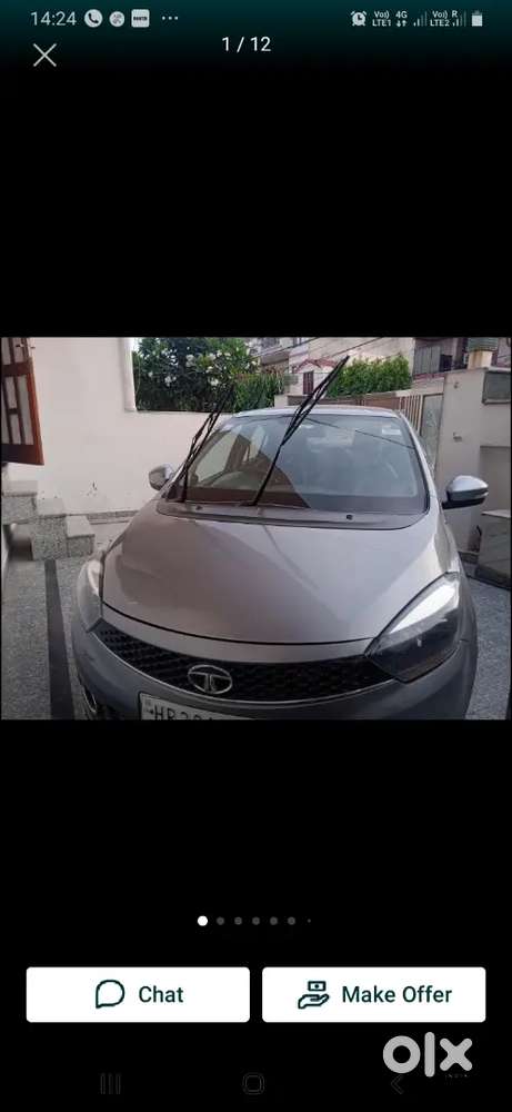 Tata Tigor Xz Diesel  Average  25 + Nice  Car New Tyre