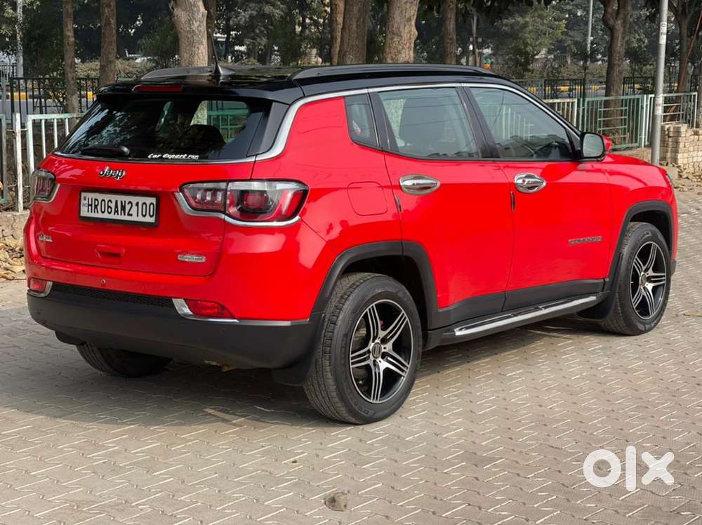 Exotica Red Jeep Compass 2017 Diesel New Like Condition