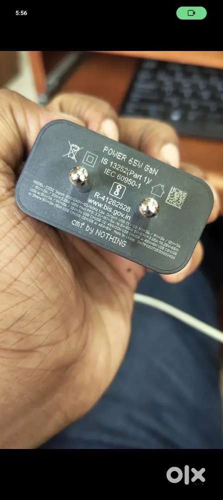 Nothing Phone Charger Adaptor 65W original cmf charger with box