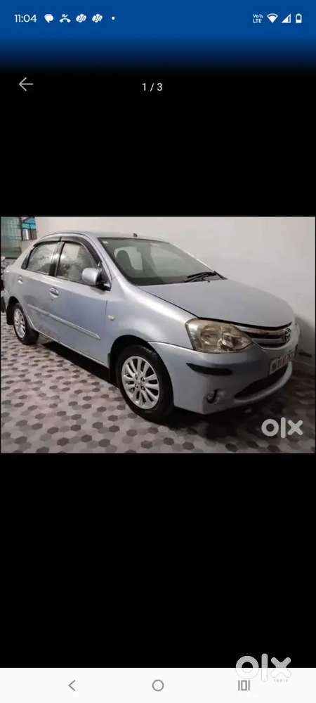 Toyota Etios 2011 Petrol 88000 Km Driven