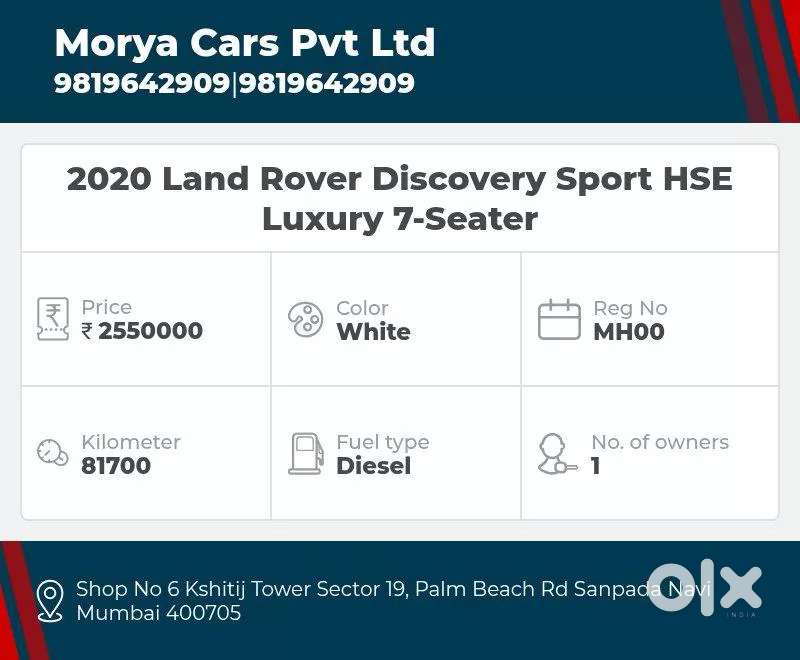 Land Rover Discovery, 2020, Diesel