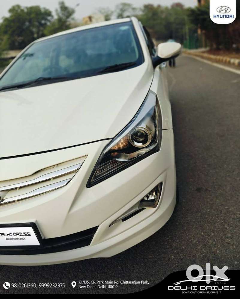 Hyundai Verna Sx(o) Petrol At, 2015, Petrol