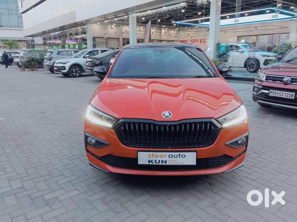 Skoda Slavia Facelift, 2024, Petrol
