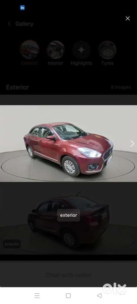 Maruti Suzuki Swift Dzire 2018 Petrol 40000 Km Driven