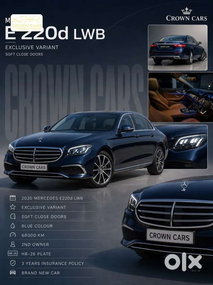 Mercedes-benz E-class E 220d Exclusive, 2020, Diesel