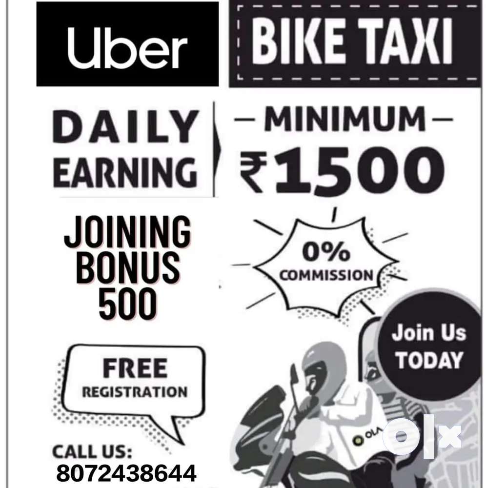 Uber store bike earning