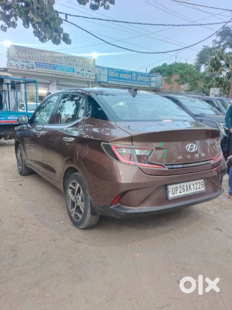 Hyundai Aura Sx (o) Manual, 2021, Petrol