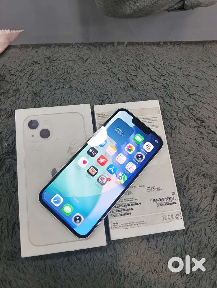 I phone 13 5g ,  120gp storage, Battery health 78%