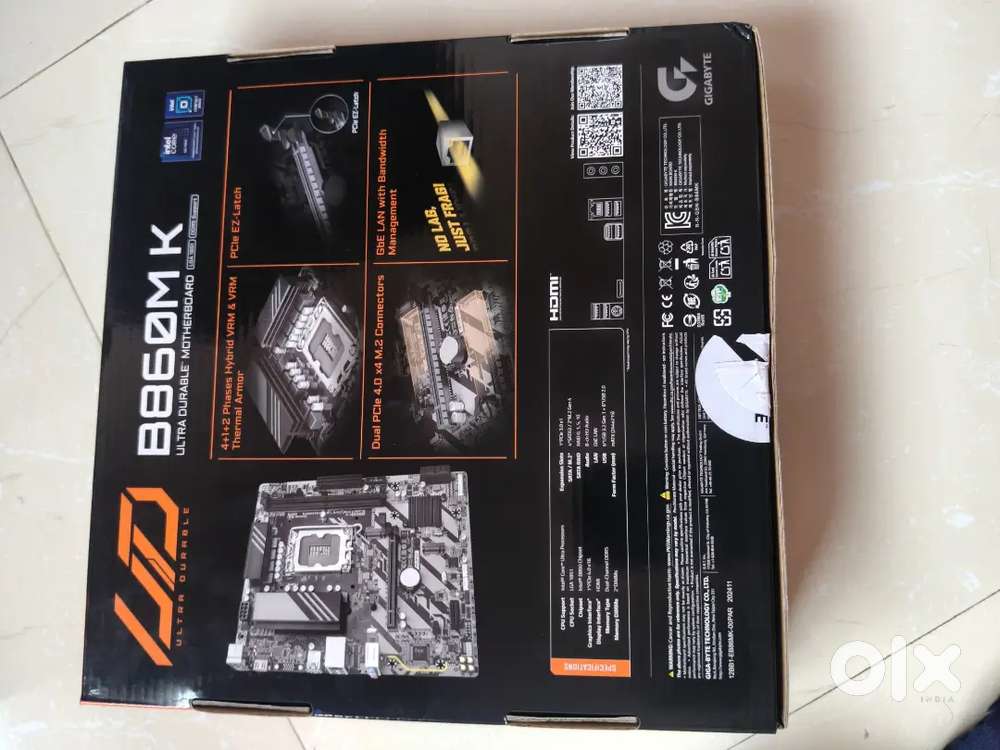 Gigabyte B860M motherboard