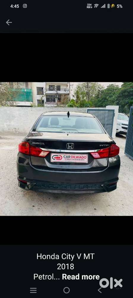 Honda City, 2018, Petrol
