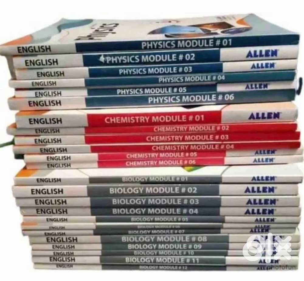 Allen Neet prep book 11th and 12thclass both with short notes handbook