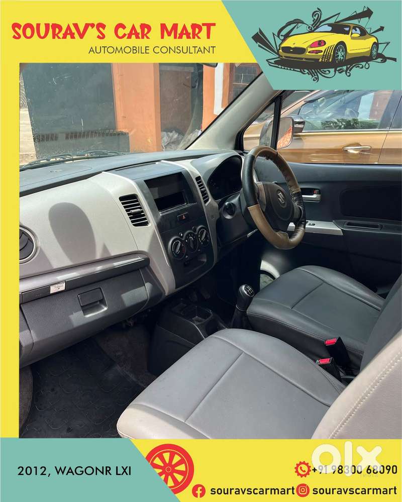 Maruti Suzuki Wagon R Lxi, 2012, Petrol