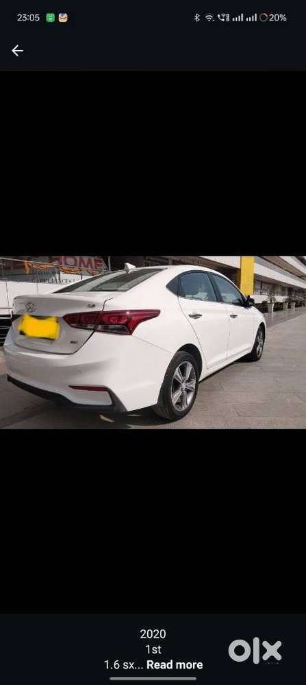 Hyundai Verna 1.6 Sx Vtvt, 2020, Petrol