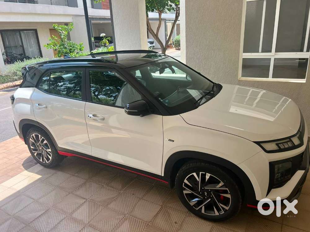 Creta N Line N8 Dct White Dual Tone