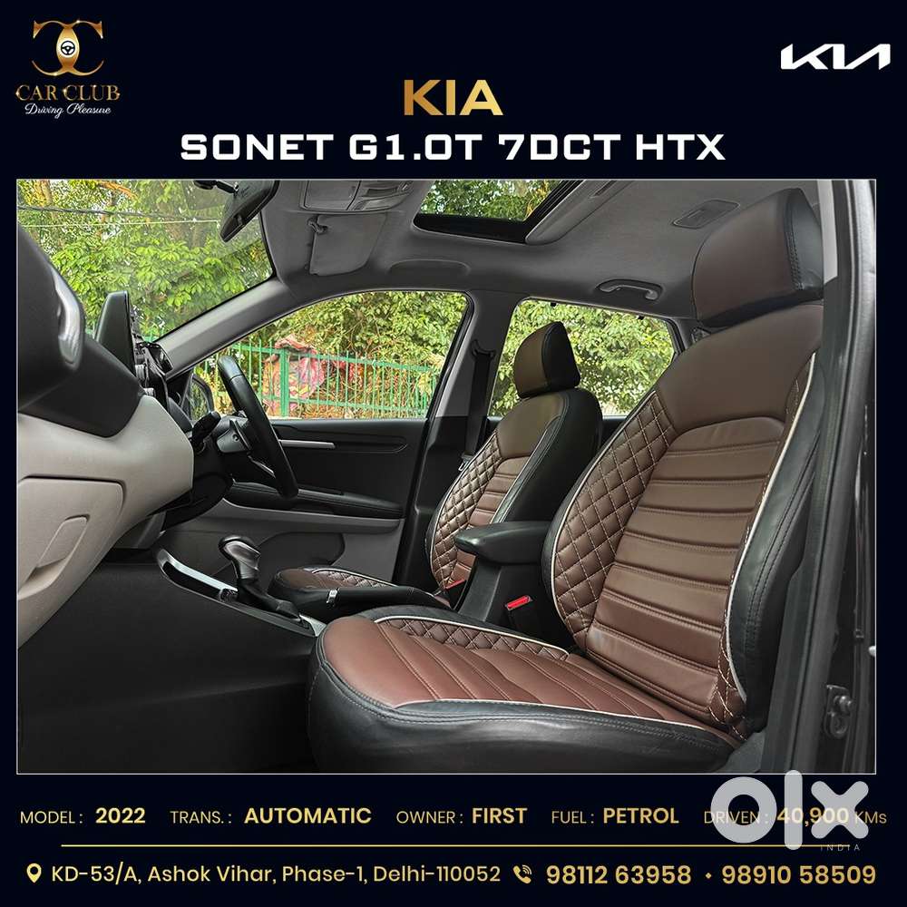 Kia Sonet 1.0 Htx Dct Anniversary Edition, 2022, Petrol