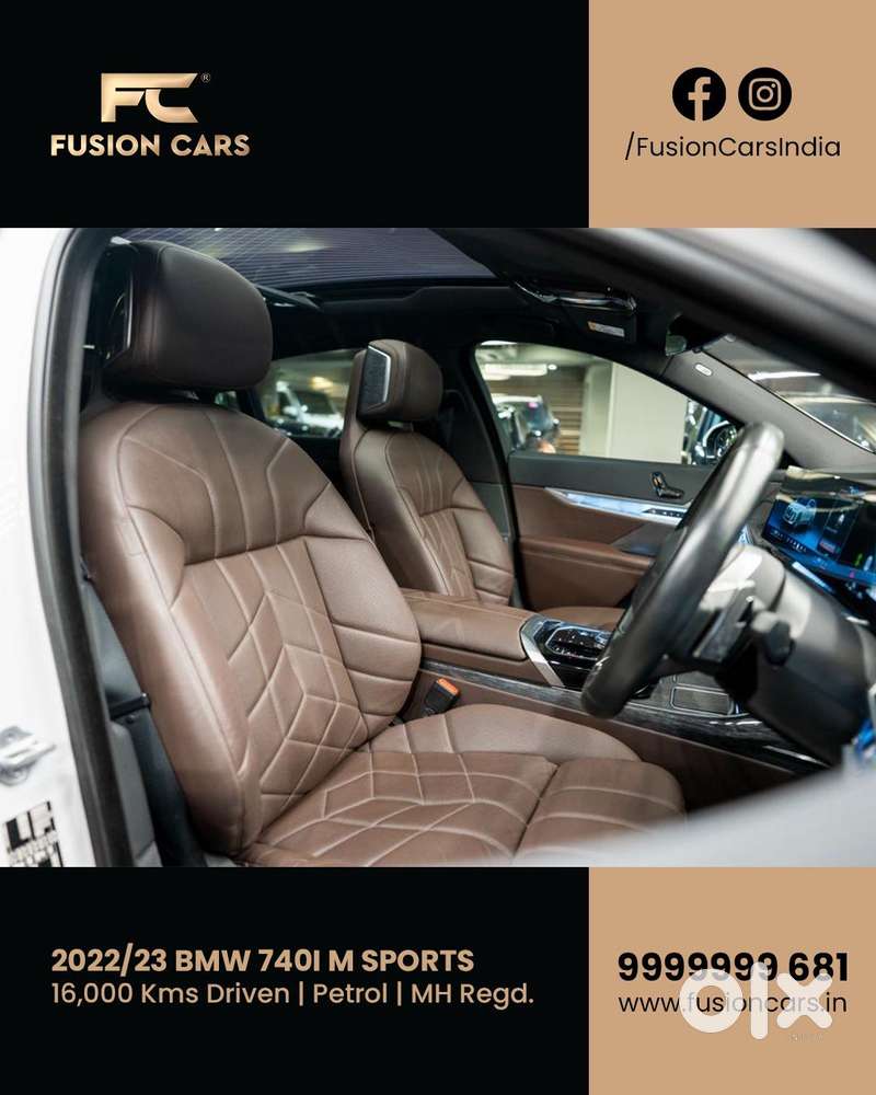 Bmw 7 Series 740i M Sport Petrol Automatic, 2023, Petrol