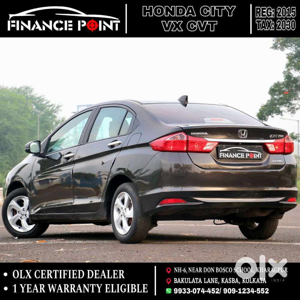 Honda City Vx Petrol Cvt, 2015, Petrol