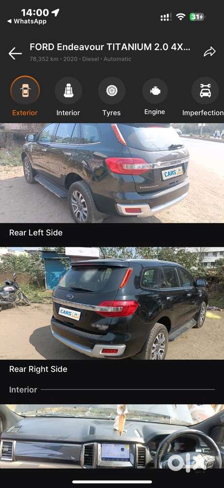 Ford Endeavour Titanium 2020