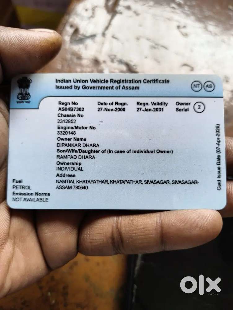 Maruti Suzuki 800 Std 2000 Petrol Manual