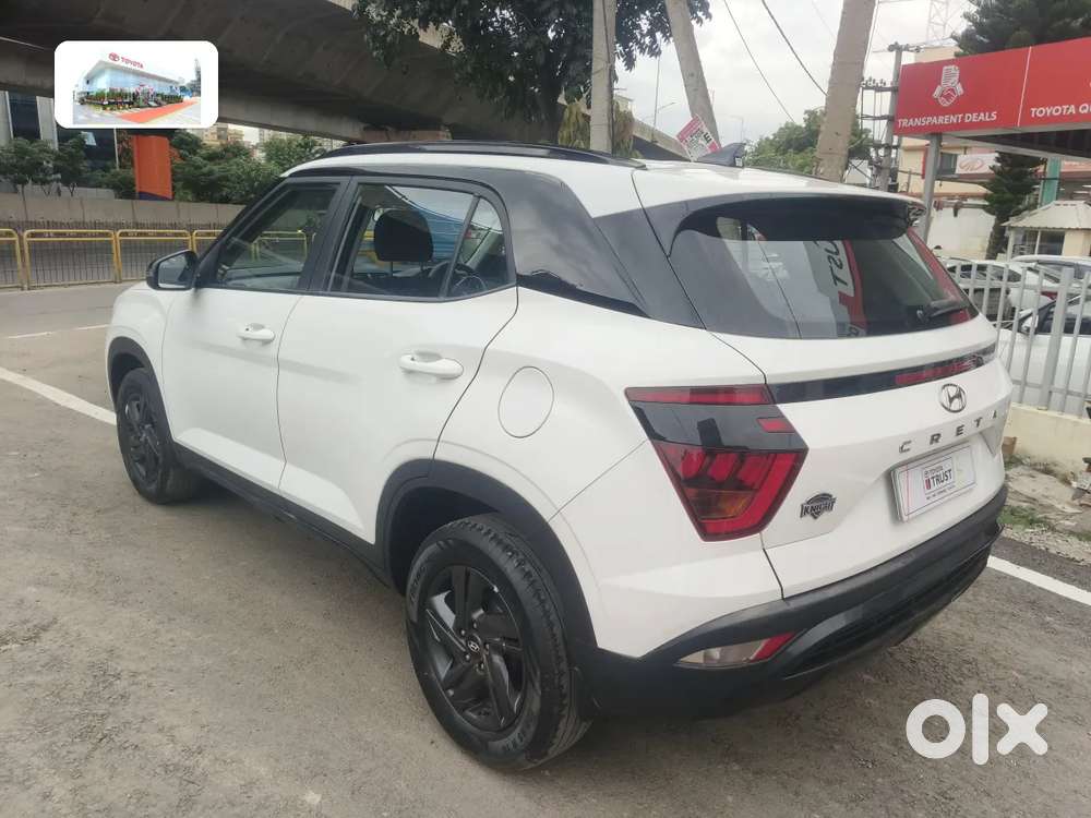 Hyundai Creta 1.5 S Plus Knight Diesel Dual Tone, 2022, Diesel