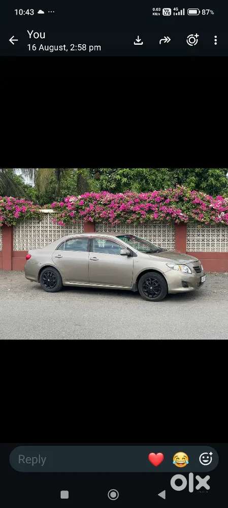 Toyota Corolla Altis 2010 Car