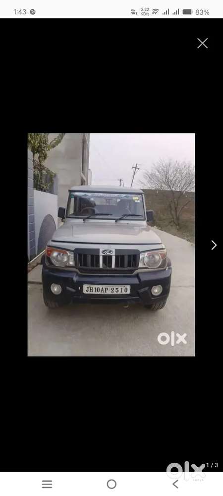 Mahindra Bolero Diesel Single Owner Good Condition