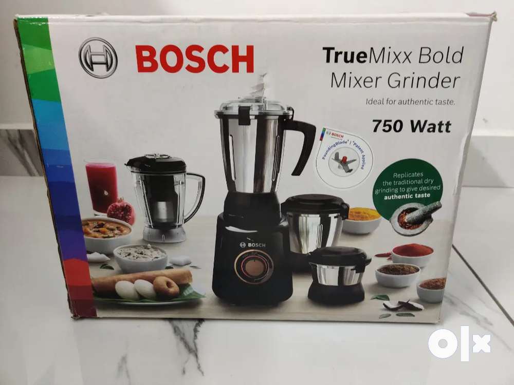 Bosch Home - Bosch TrueMixx Mixer Grinder comes with the