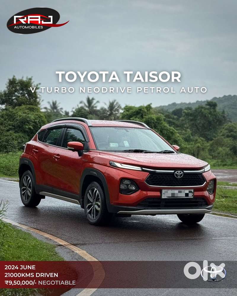 Toyota Urban Cruiser Taisor V 1.0 Petrol At, 2024, Petrol